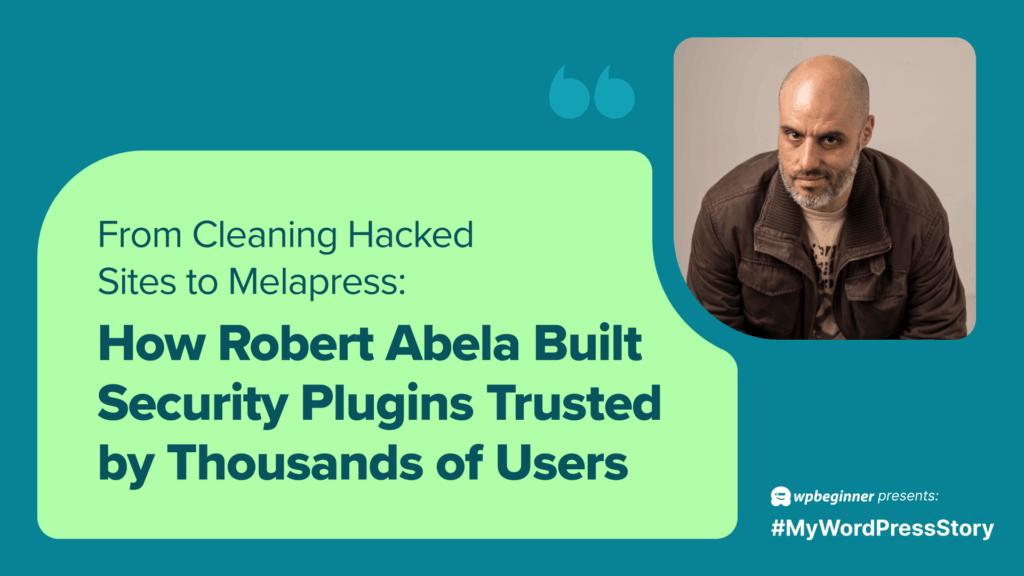 How Robert Abela Built Security Plugins Trusted by Thousands of Users