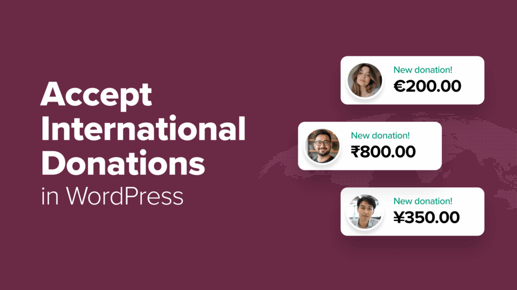 How to Accept International Donations in WordPress