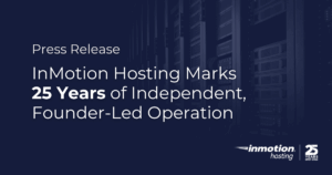 InMotion Hosting 25th Anniversary